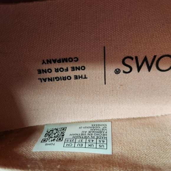 Toms Alpargata 3 pairs Llama, Floral, and Mermaid Size 6 1/2 Women - Picture 8 of 8